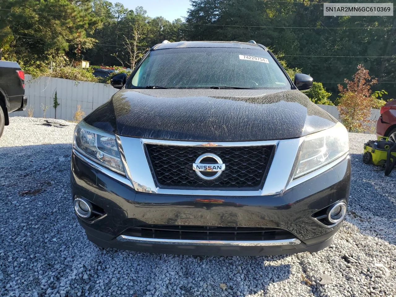 2016 Nissan Pathfinder S VIN: 5N1AR2MN6GC610369 Lot: 74229754