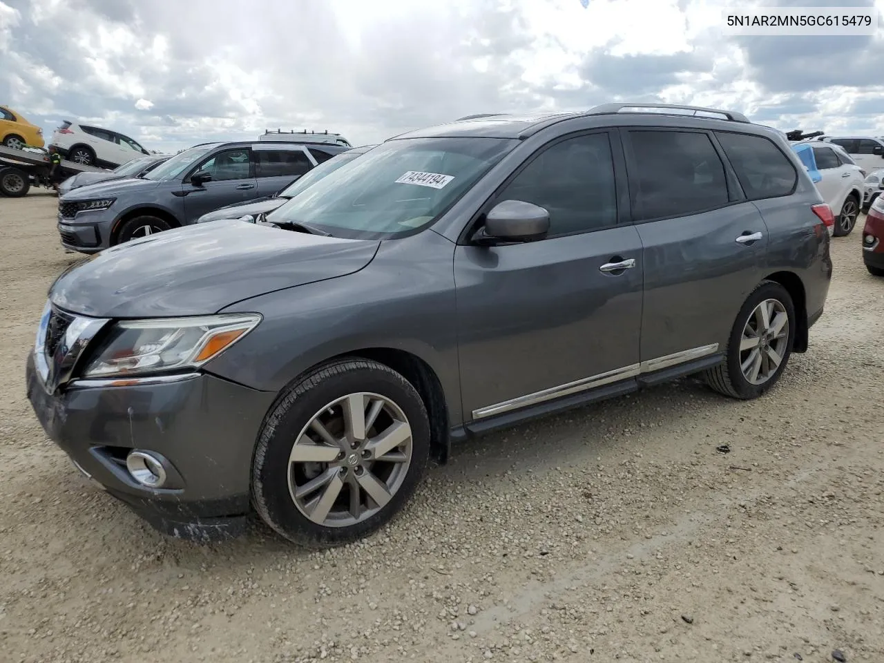 2016 Nissan Pathfinder S VIN: 5N1AR2MN5GC615479 Lot: 74344194