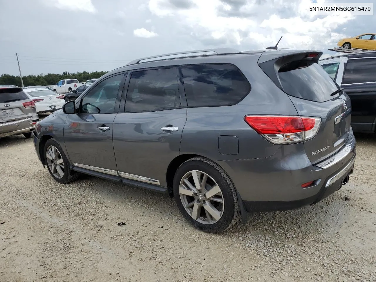 2016 Nissan Pathfinder S VIN: 5N1AR2MN5GC615479 Lot: 74344194