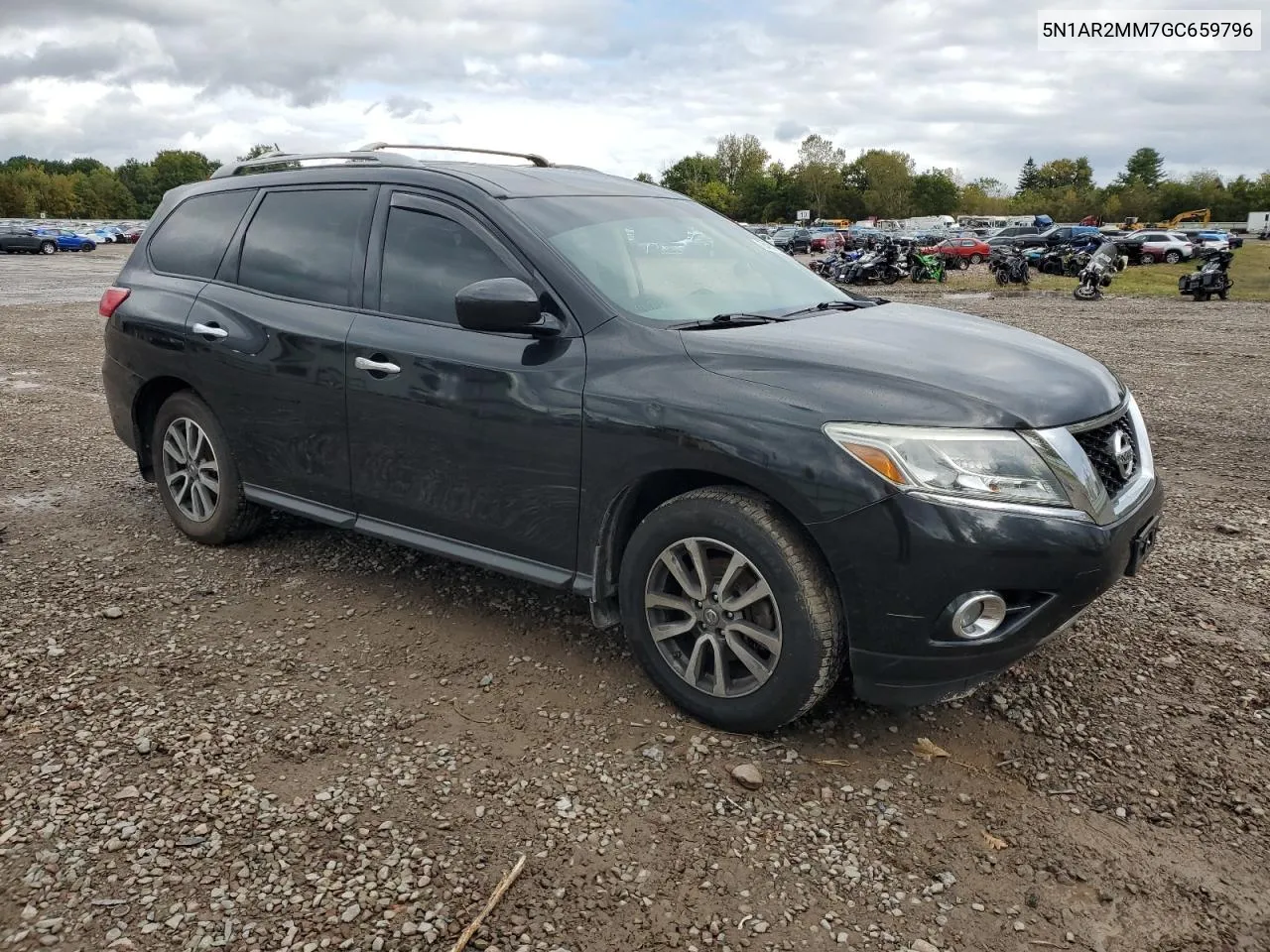 2016 Nissan Pathfinder S VIN: 5N1AR2MM7GC659796 Lot: 74875994