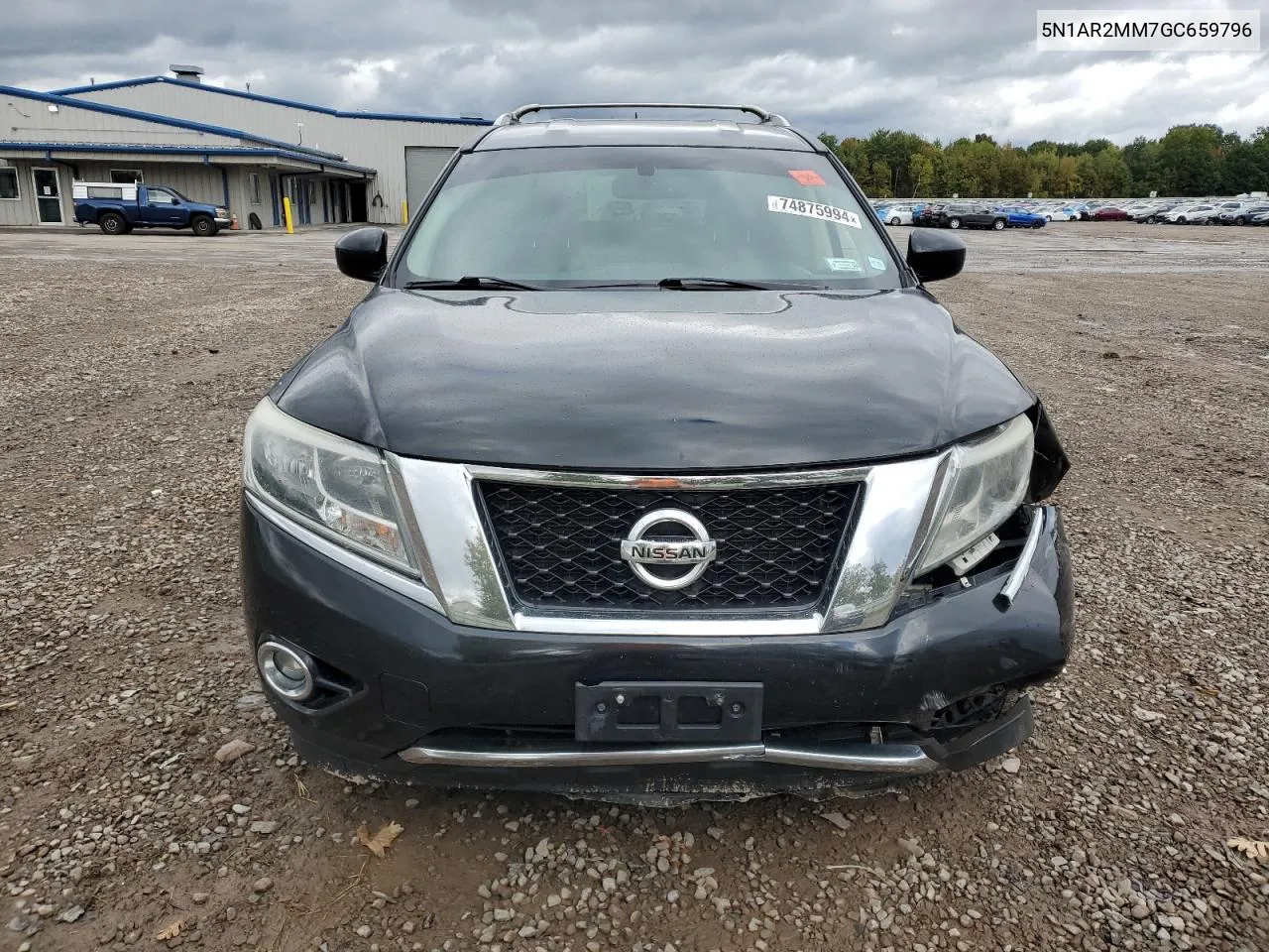 2016 Nissan Pathfinder S VIN: 5N1AR2MM7GC659796 Lot: 74875994