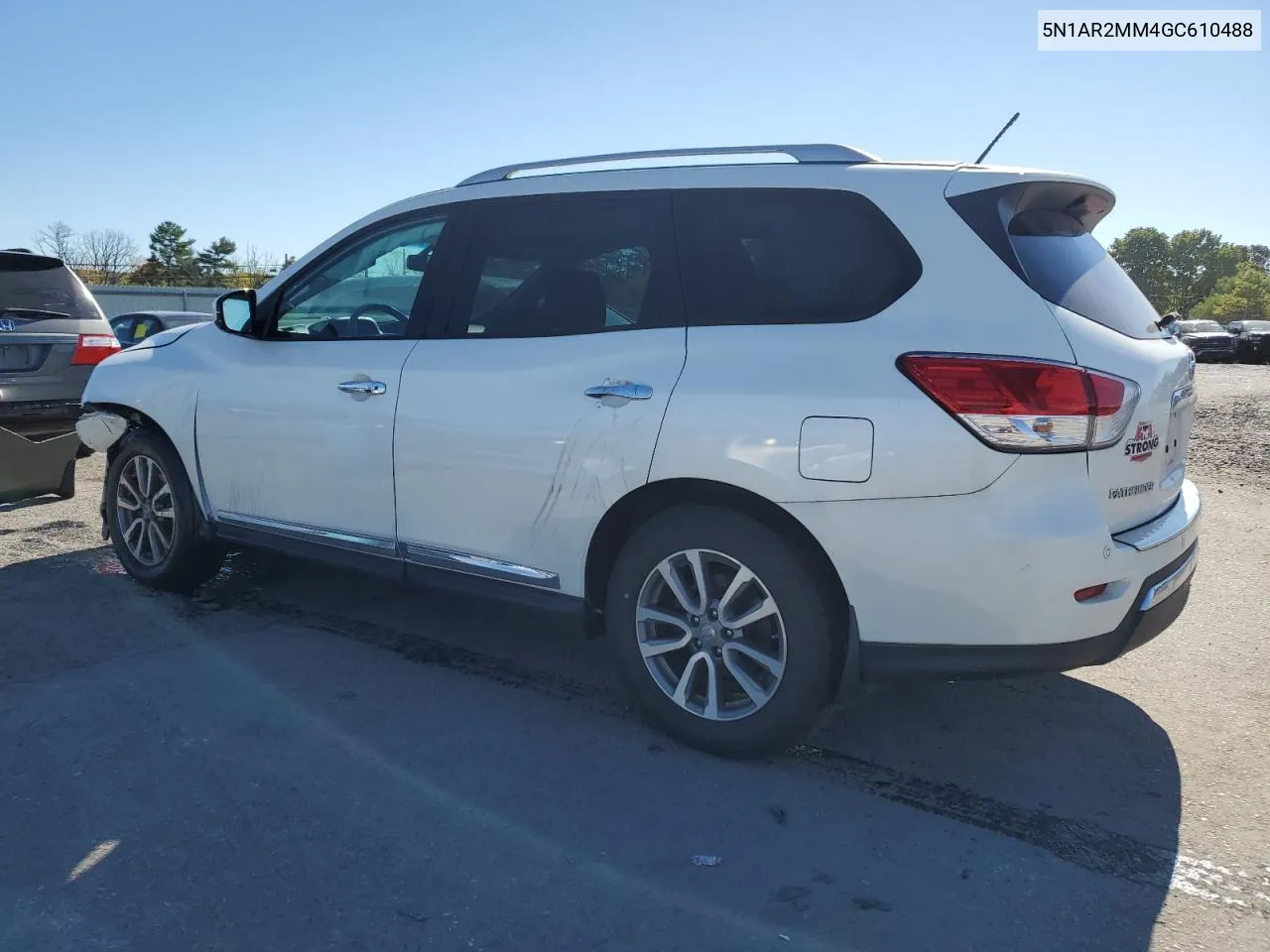 2016 Nissan Pathfinder S VIN: 5N1AR2MM4GC610488 Lot: 74894484