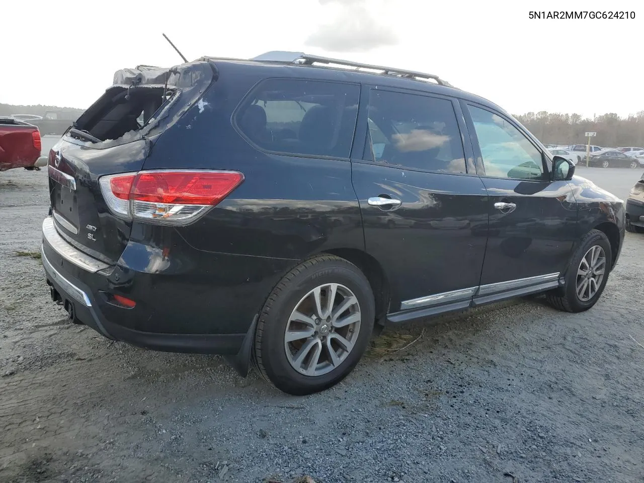 2016 Nissan Pathfinder S VIN: 5N1AR2MM7GC624210 Lot: 75401174