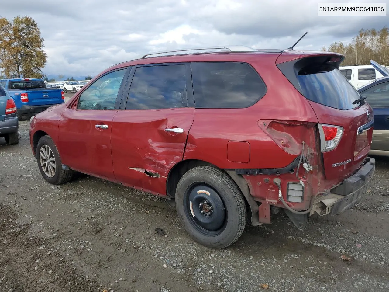 2016 Nissan Pathfinder S VIN: 5N1AR2MM9GC641056 Lot: 75459614