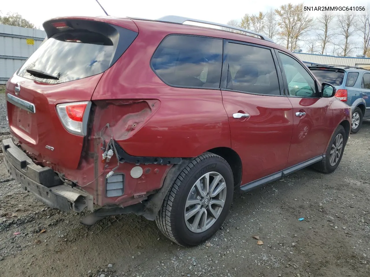 2016 Nissan Pathfinder S VIN: 5N1AR2MM9GC641056 Lot: 75459614