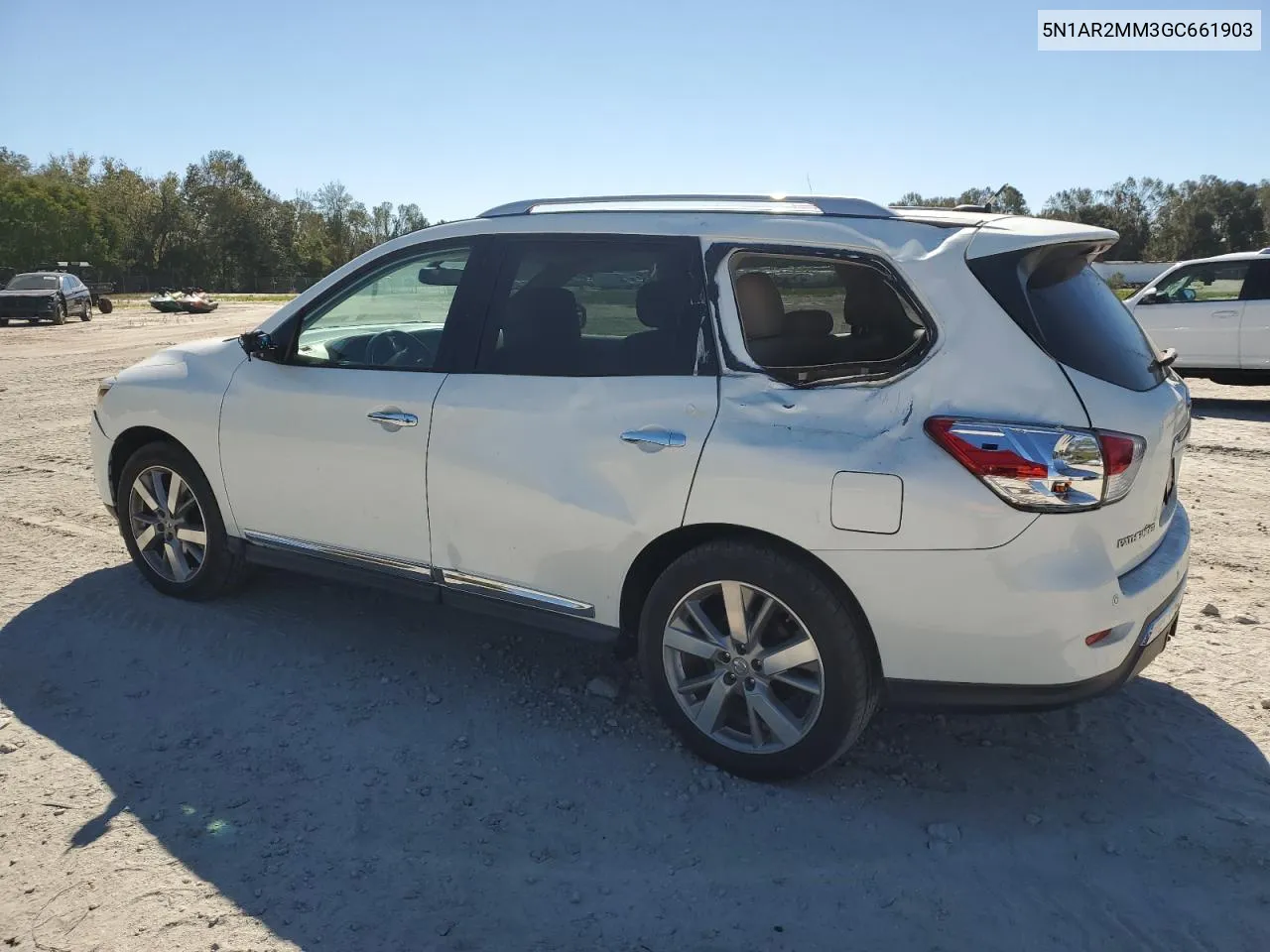 2016 Nissan Pathfinder S VIN: 5N1AR2MM3GC661903 Lot: 75648514