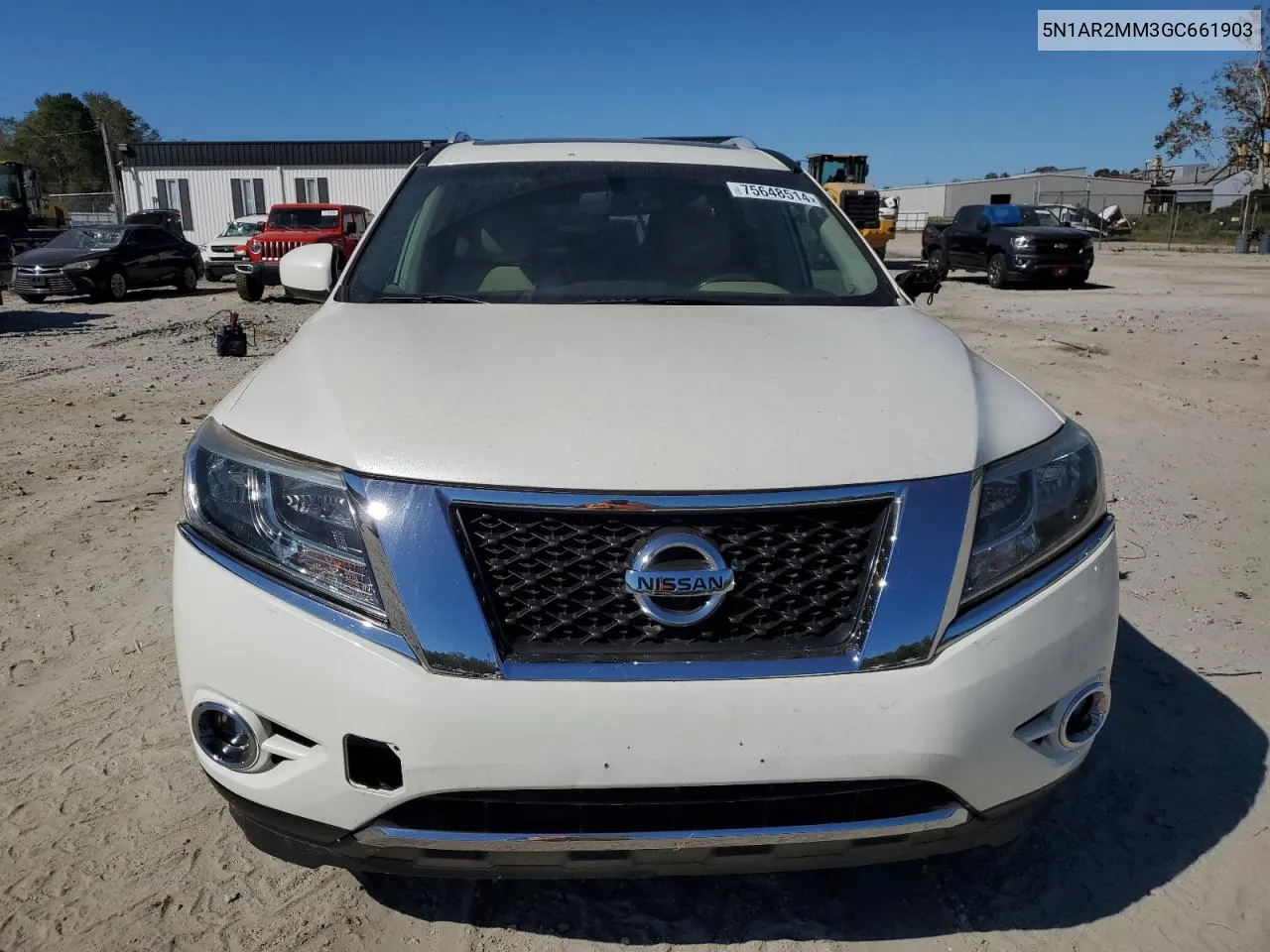 2016 Nissan Pathfinder S VIN: 5N1AR2MM3GC661903 Lot: 75648514