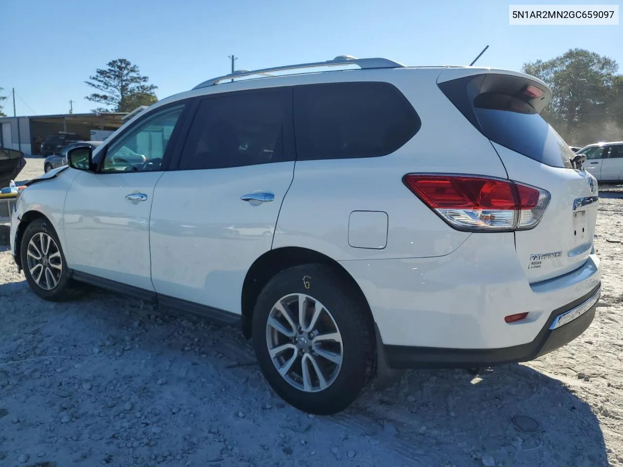 2016 Nissan Pathfinder S VIN: 5N1AR2MN2GC659097 Lot: 75814174