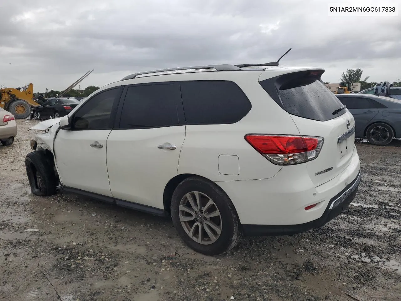 2016 Nissan Pathfinder S VIN: 5N1AR2MN6GC617838 Lot: 75822984