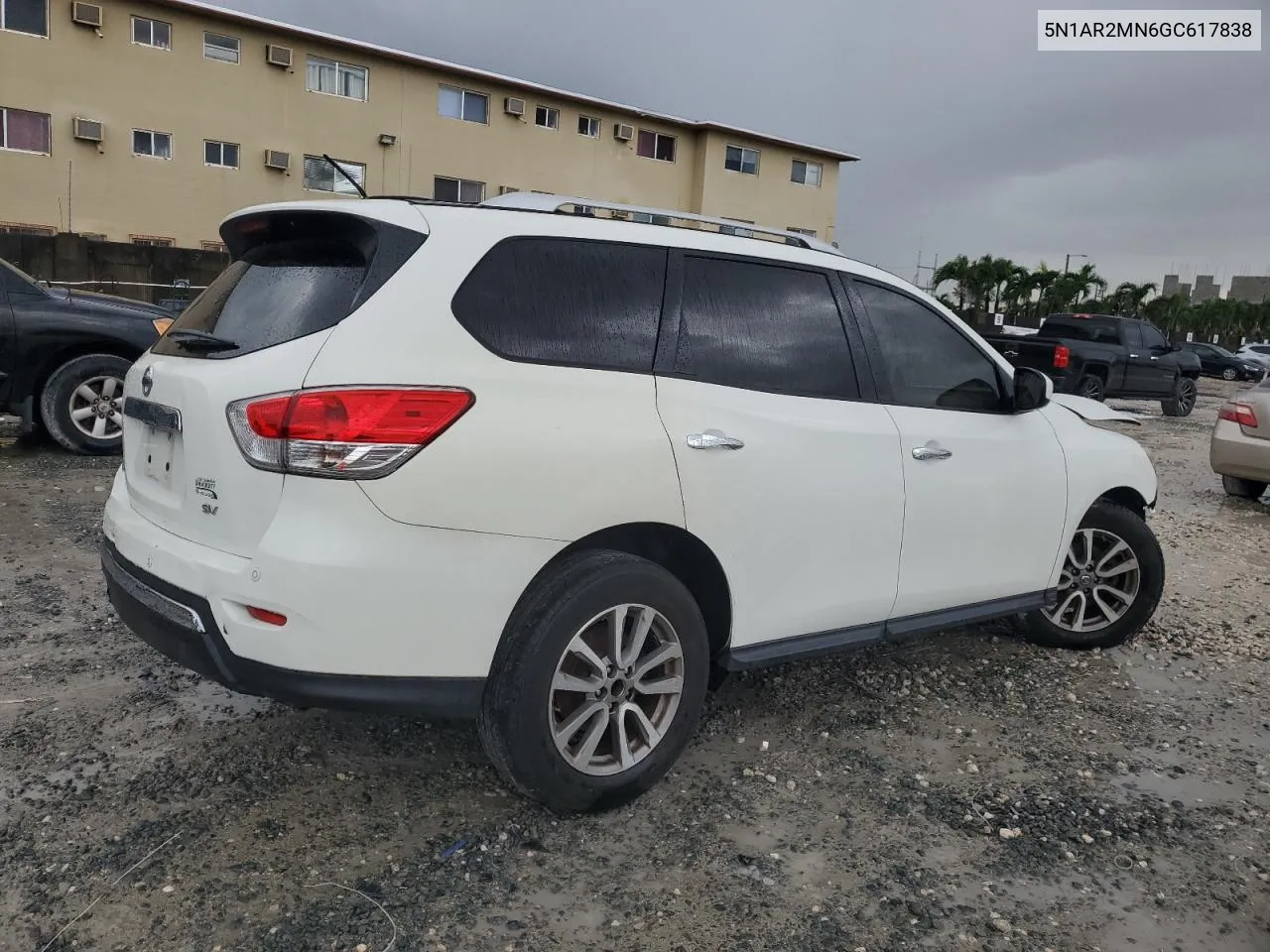 2016 Nissan Pathfinder S VIN: 5N1AR2MN6GC617838 Lot: 75822984