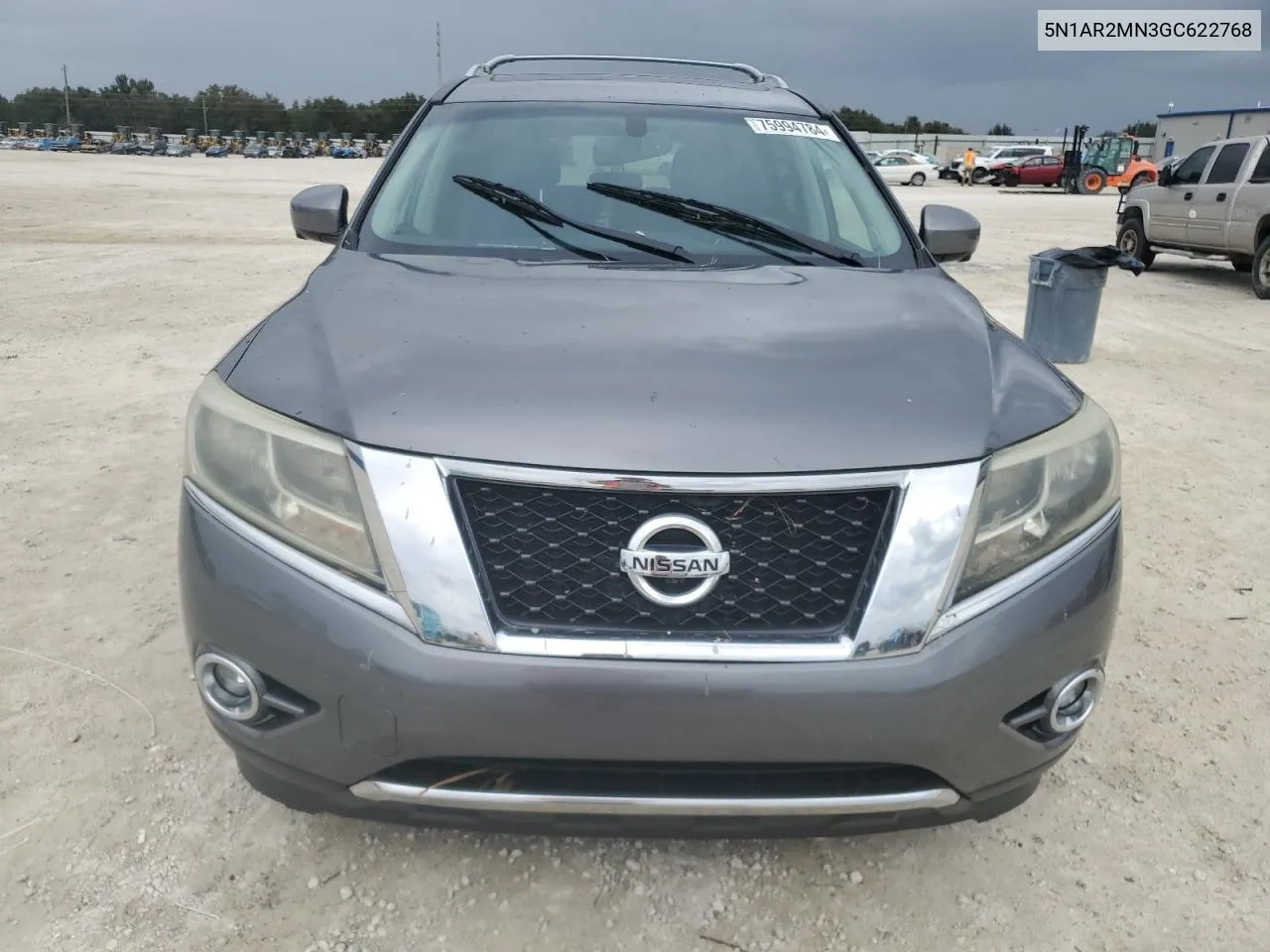 2016 Nissan Pathfinder S VIN: 5N1AR2MN3GC622768 Lot: 75994784