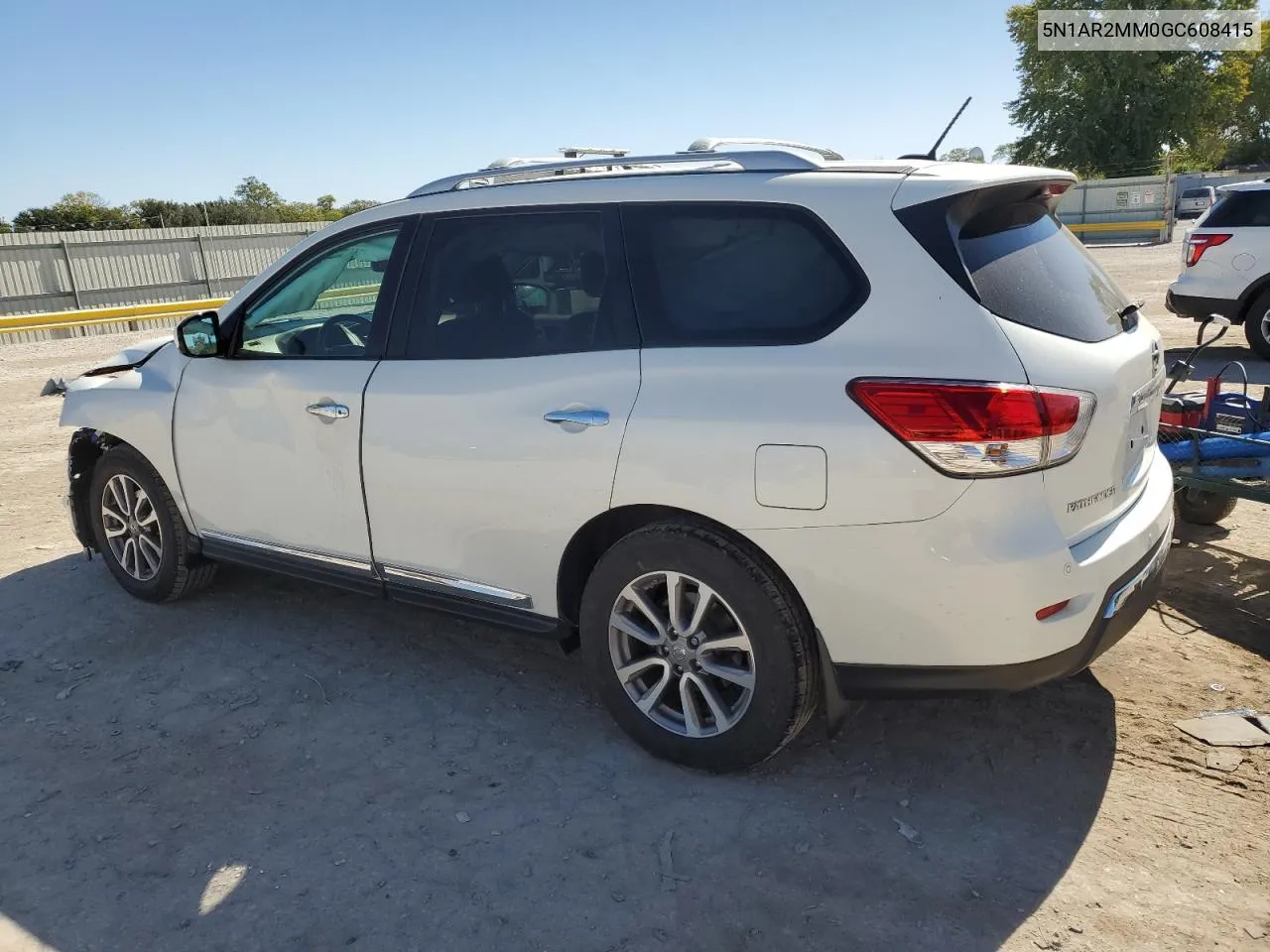 2016 Nissan Pathfinder S VIN: 5N1AR2MM0GC608415 Lot: 76107224