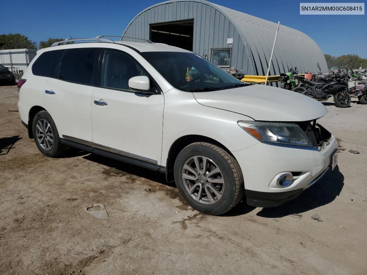 2016 Nissan Pathfinder S VIN: 5N1AR2MM0GC608415 Lot: 76107224