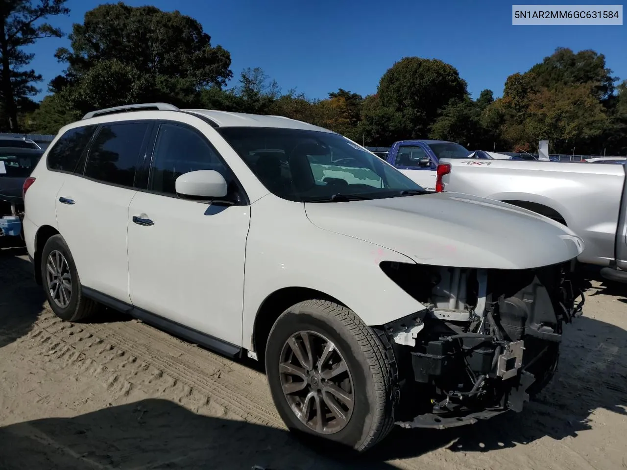 2016 Nissan Pathfinder S VIN: 5N1AR2MM6GC631584 Lot: 76379834