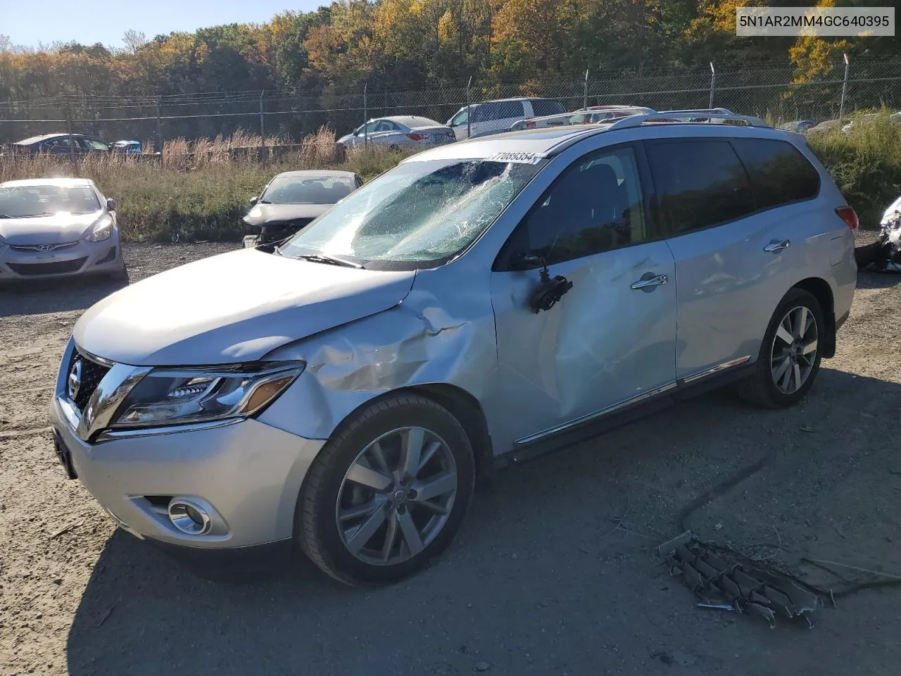 2016 Nissan Pathfinder S VIN: 5N1AR2MM4GC640395 Lot: 77089354