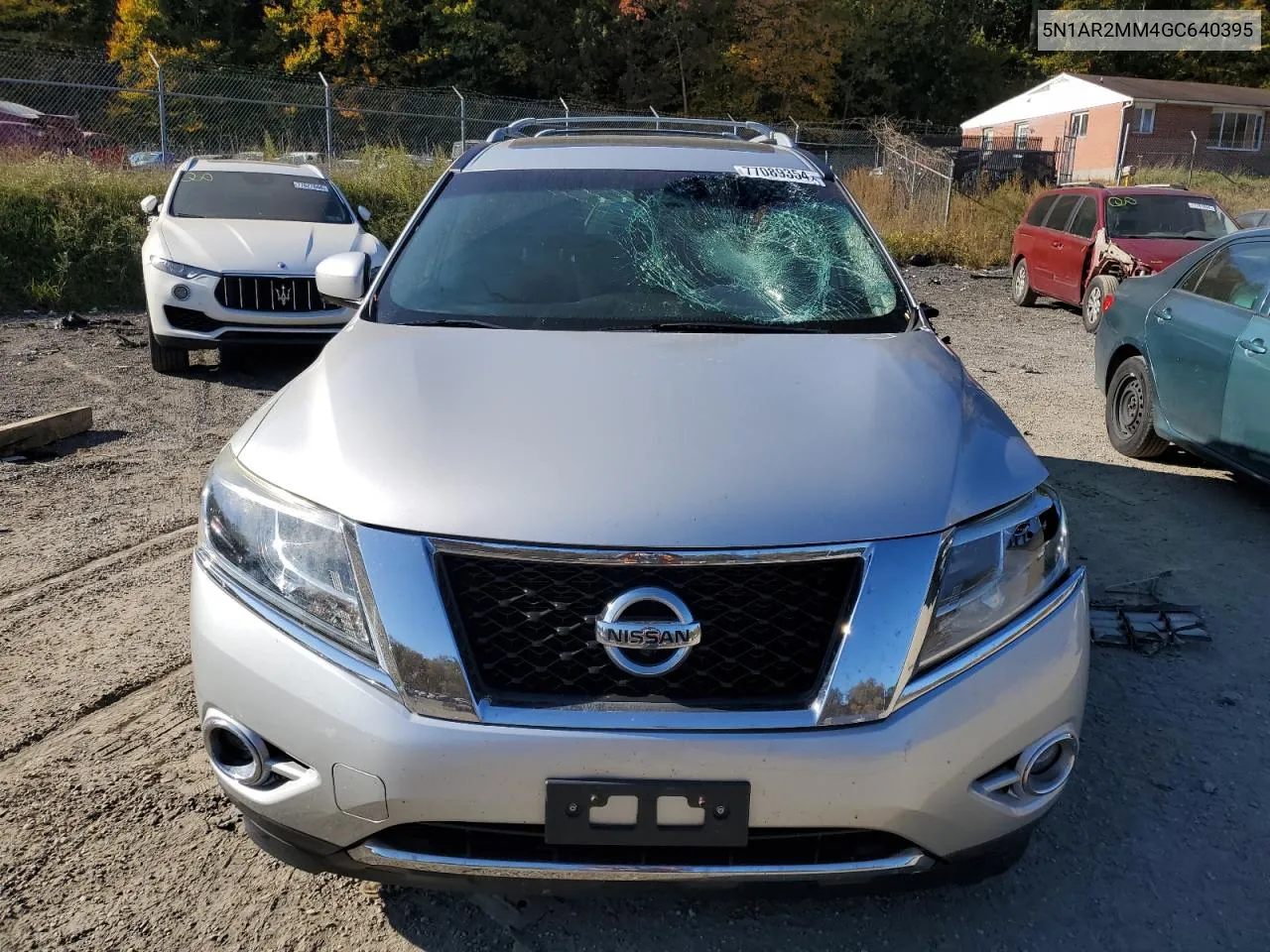 2016 Nissan Pathfinder S VIN: 5N1AR2MM4GC640395 Lot: 77089354