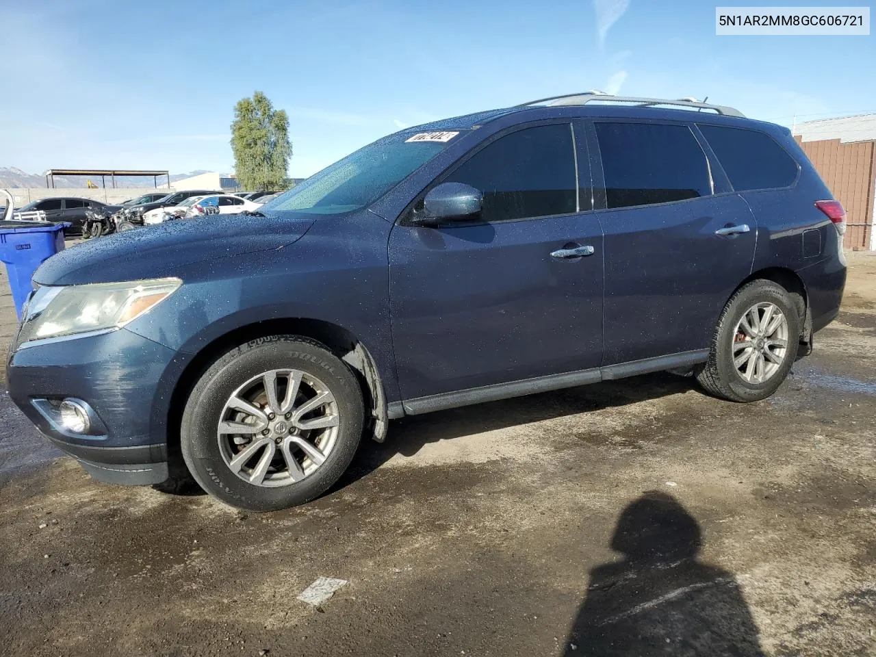 2016 Nissan Pathfinder S VIN: 5N1AR2MM8GC606721 Lot: 77142174