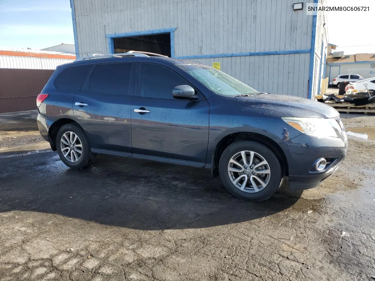 2016 Nissan Pathfinder S VIN: 5N1AR2MM8GC606721 Lot: 77142174