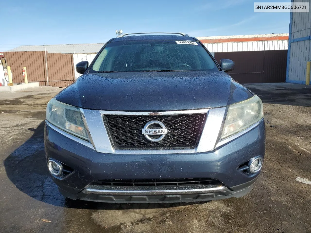 2016 Nissan Pathfinder S VIN: 5N1AR2MM8GC606721 Lot: 77142174