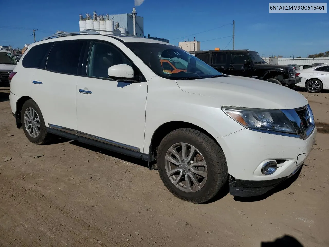 2016 Nissan Pathfinder S VIN: 5N1AR2MM9GC615461 Lot: 77484964