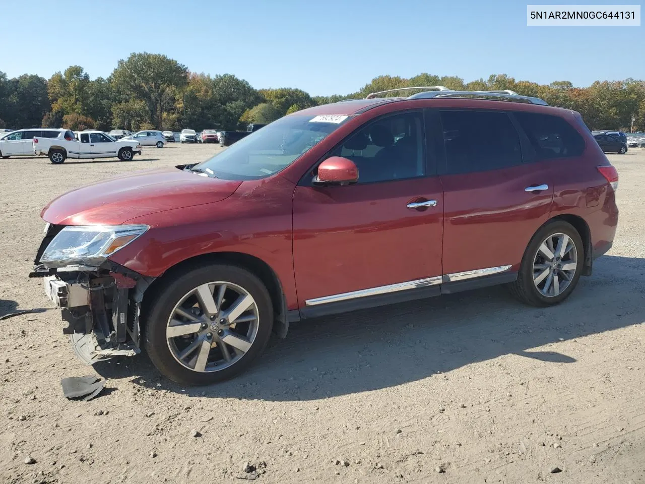 2016 Nissan Pathfinder S VIN: 5N1AR2MN0GC644131 Lot: 77692924