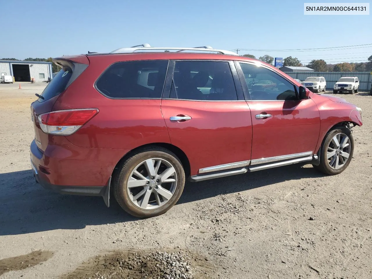 2016 Nissan Pathfinder S VIN: 5N1AR2MN0GC644131 Lot: 77692924