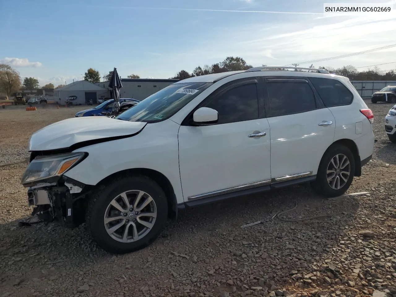 2016 Nissan Pathfinder S VIN: 5N1AR2MM1GC602669 Lot: 77850684