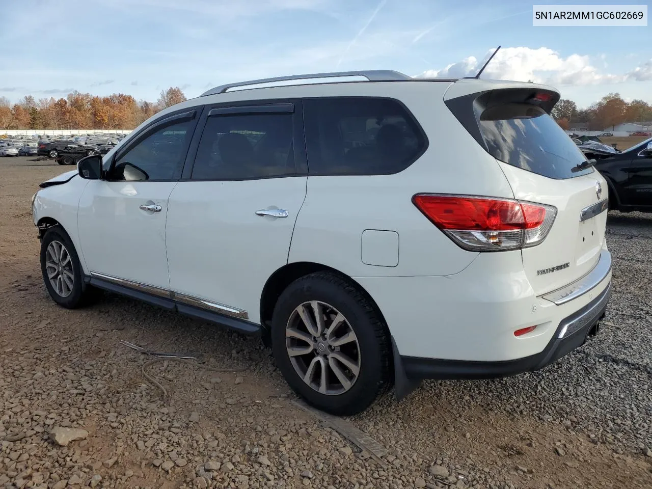 2016 Nissan Pathfinder S VIN: 5N1AR2MM1GC602669 Lot: 77850684