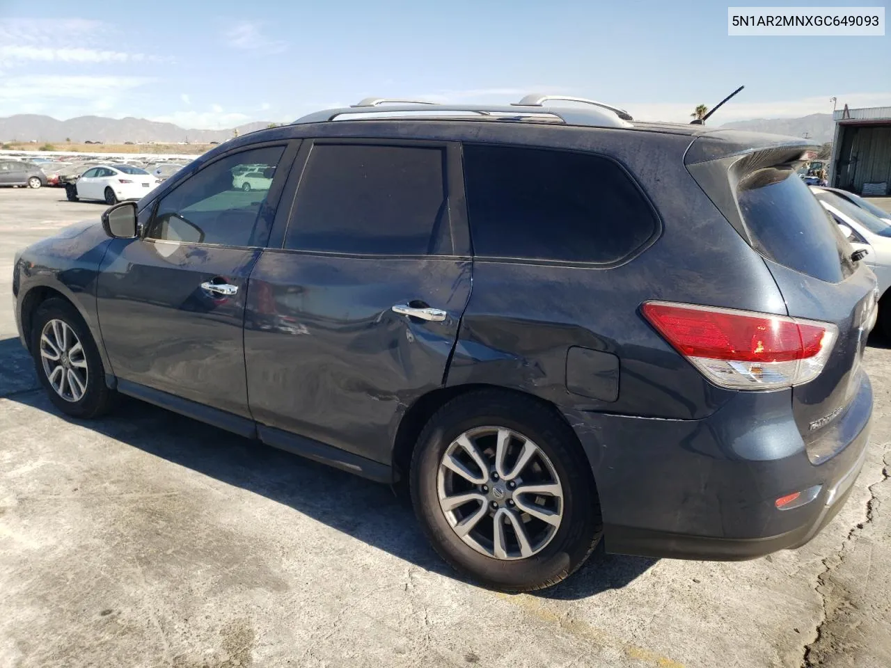 2016 Nissan Pathfinder S VIN: 5N1AR2MNXGC649093 Lot: 77879794