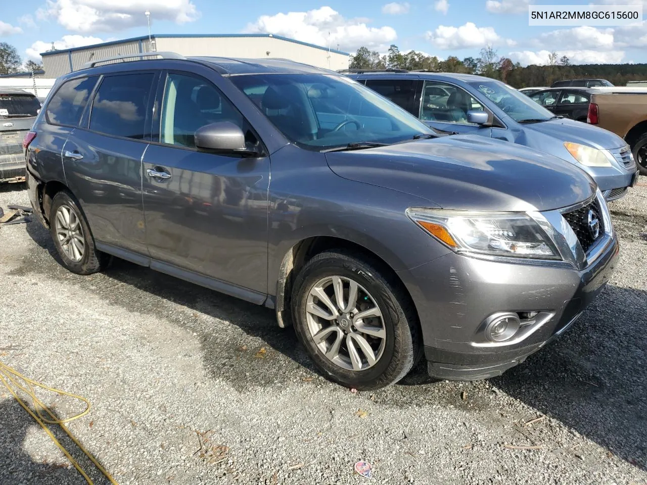 2016 Nissan Pathfinder S VIN: 5N1AR2MM8GC615600 Lot: 78164564