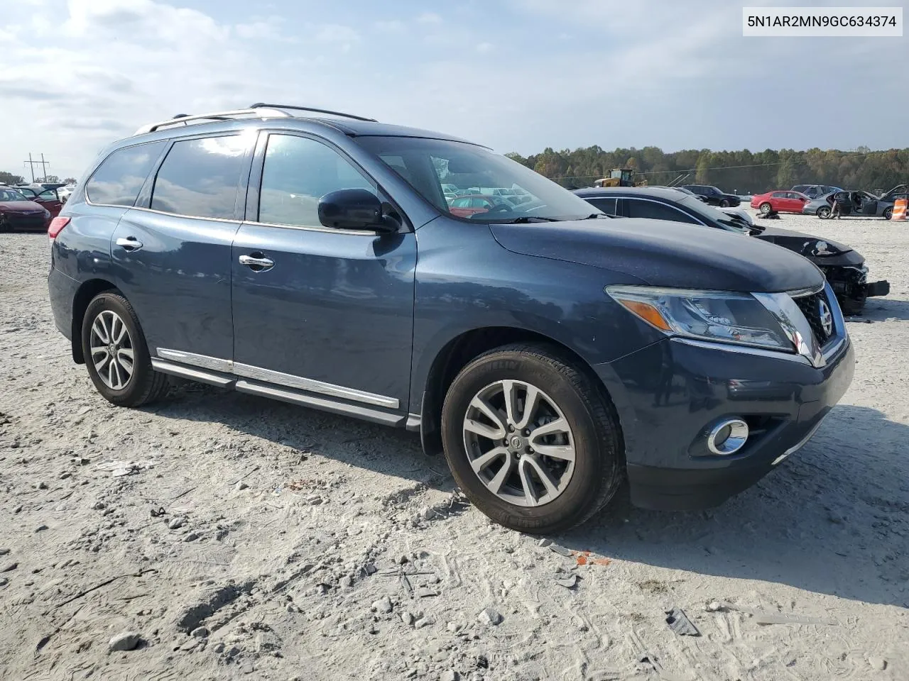 2016 Nissan Pathfinder S VIN: 5N1AR2MN9GC634374 Lot: 78174624