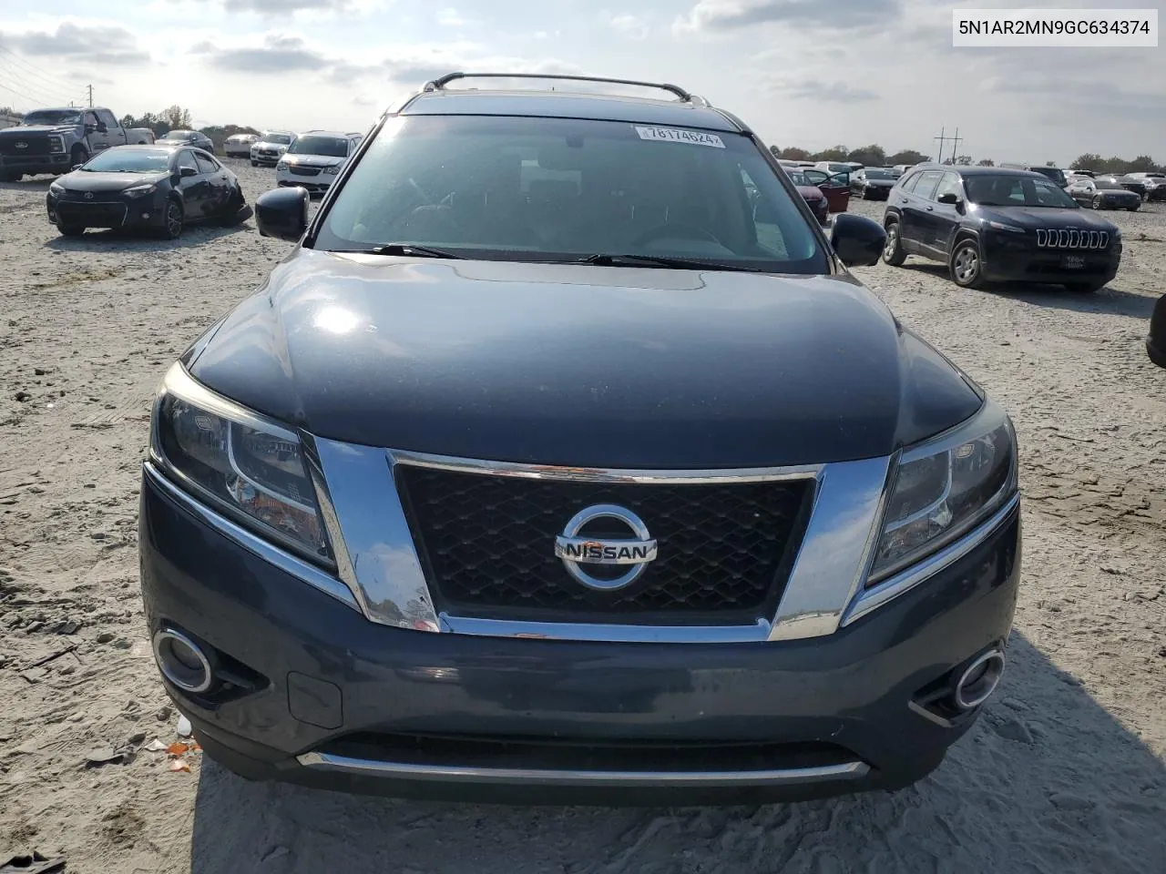 2016 Nissan Pathfinder S VIN: 5N1AR2MN9GC634374 Lot: 78174624