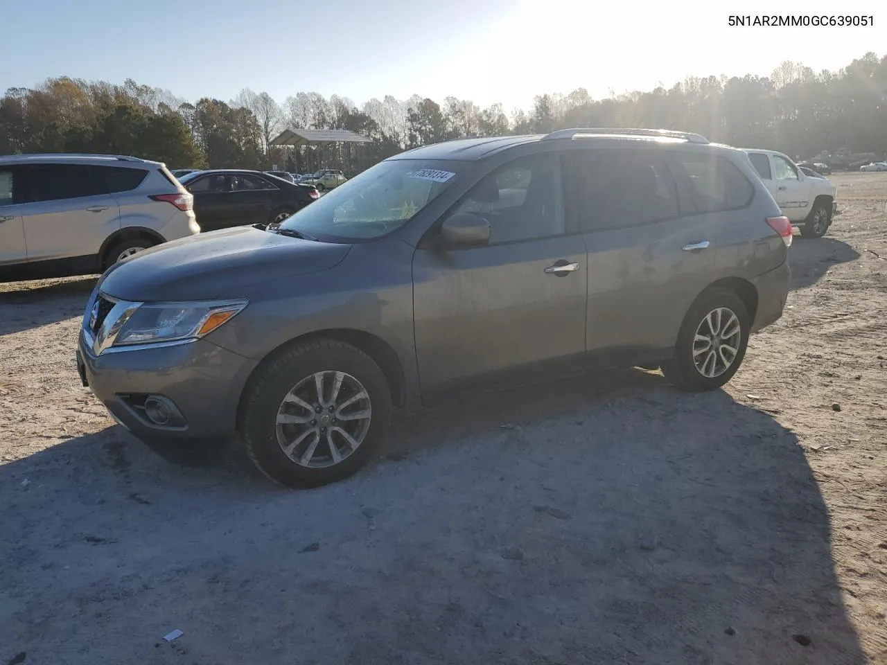 2016 Nissan Pathfinder S VIN: 5N1AR2MM0GC639051 Lot: 78291314