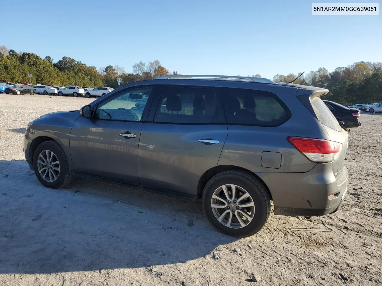 2016 Nissan Pathfinder S VIN: 5N1AR2MM0GC639051 Lot: 78291314