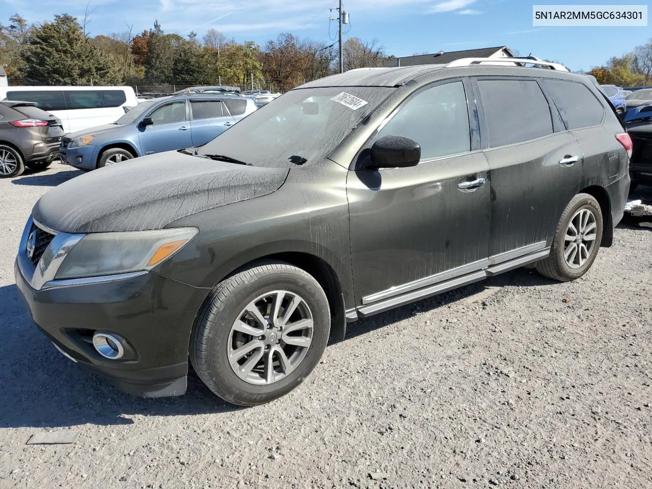 2016 Nissan Pathfinder S VIN: 5N1AR2MM5GC634301 Lot: 78612604