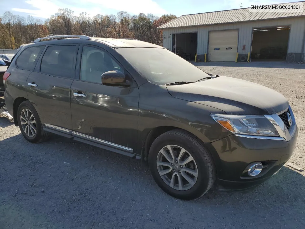 2016 Nissan Pathfinder S VIN: 5N1AR2MM5GC634301 Lot: 78612604