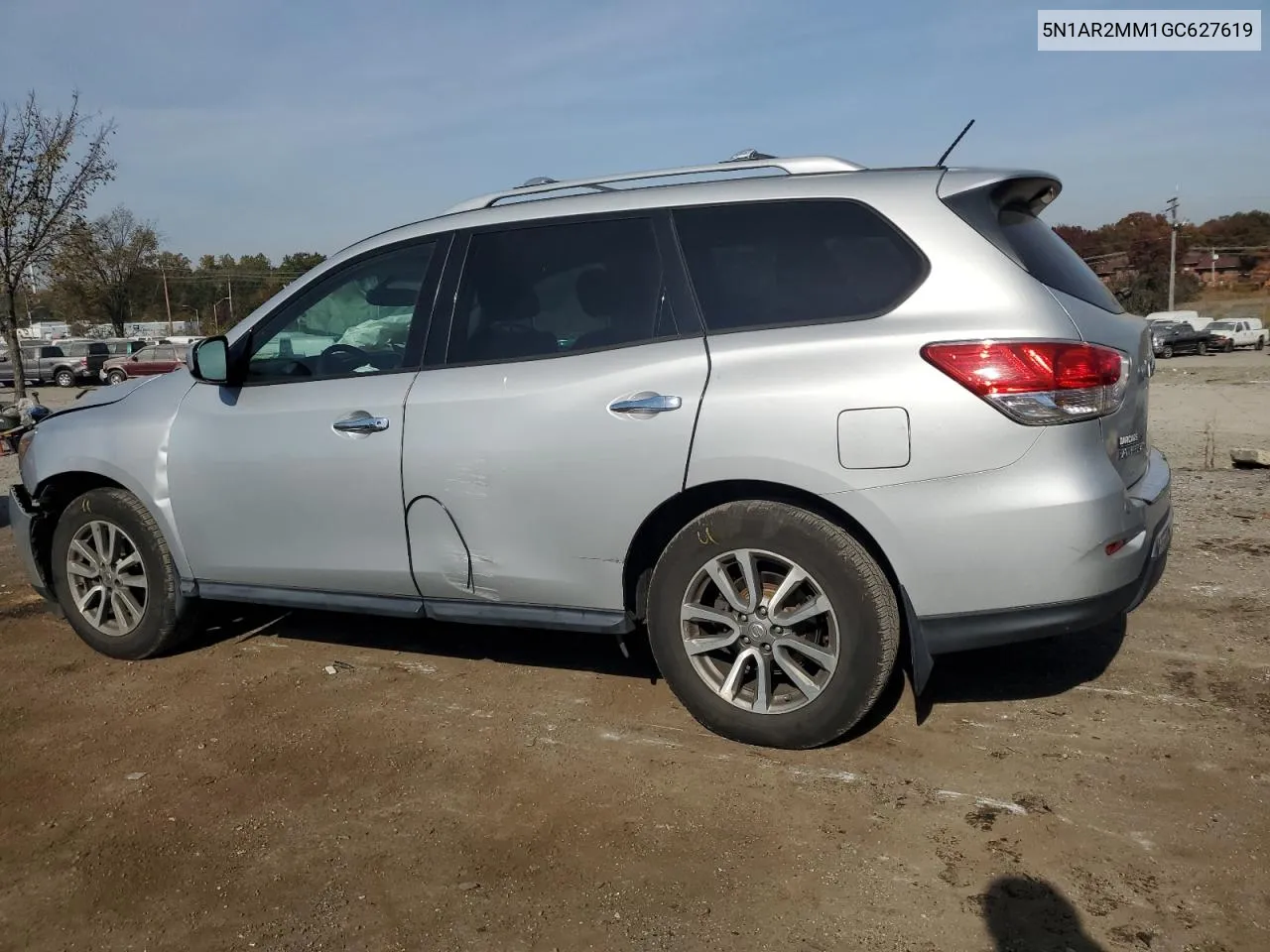 2016 Nissan Pathfinder S VIN: 5N1AR2MM1GC627619 Lot: 78623934