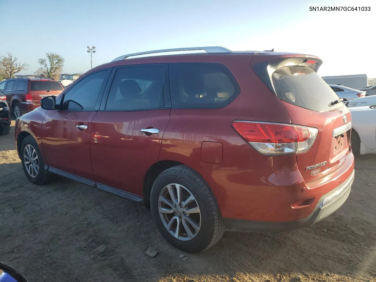 2016 Nissan Pathfinder S VIN: 5N1AR2MN7GC641033 Lot: 78641634