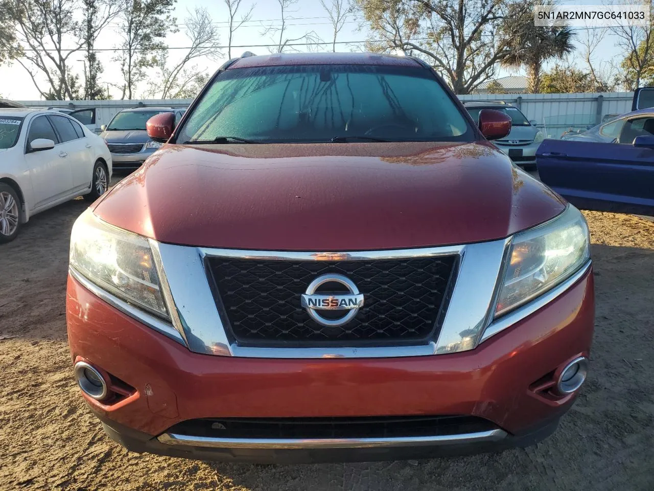 2016 Nissan Pathfinder S VIN: 5N1AR2MN7GC641033 Lot: 78641634