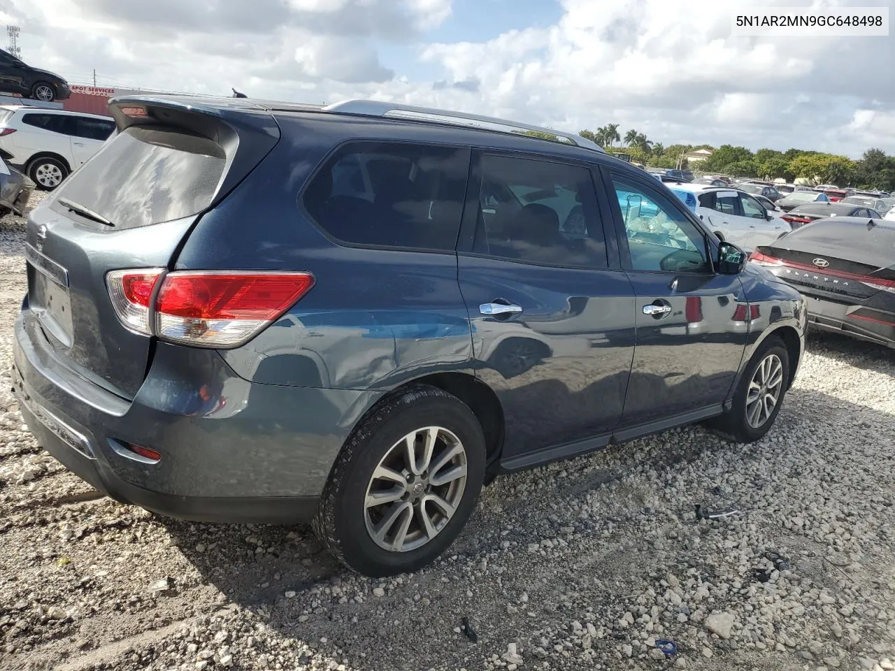 2016 Nissan Pathfinder S VIN: 5N1AR2MN9GC648498 Lot: 78727934