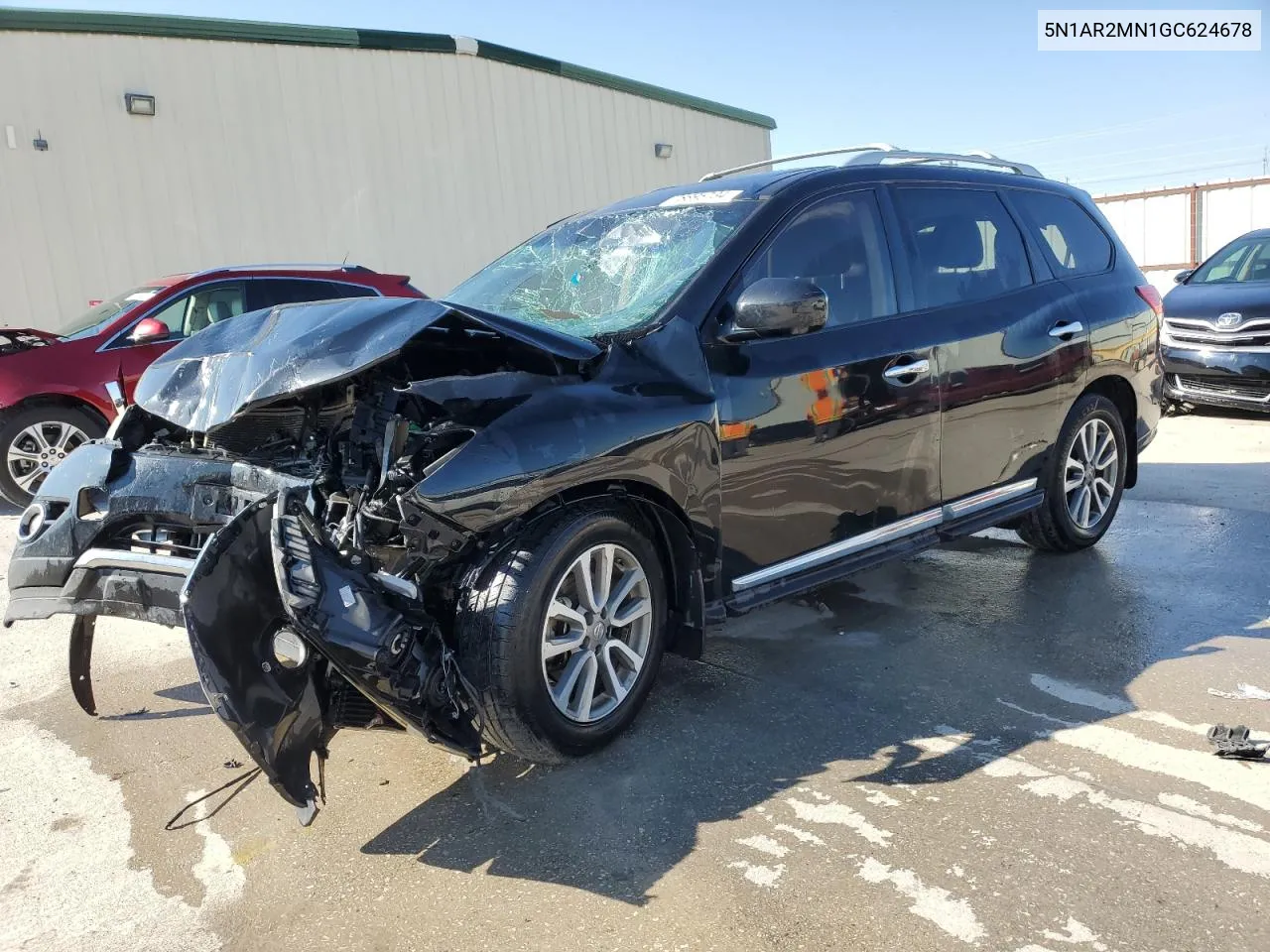 2016 Nissan Pathfinder S VIN: 5N1AR2MN1GC624678 Lot: 78895734