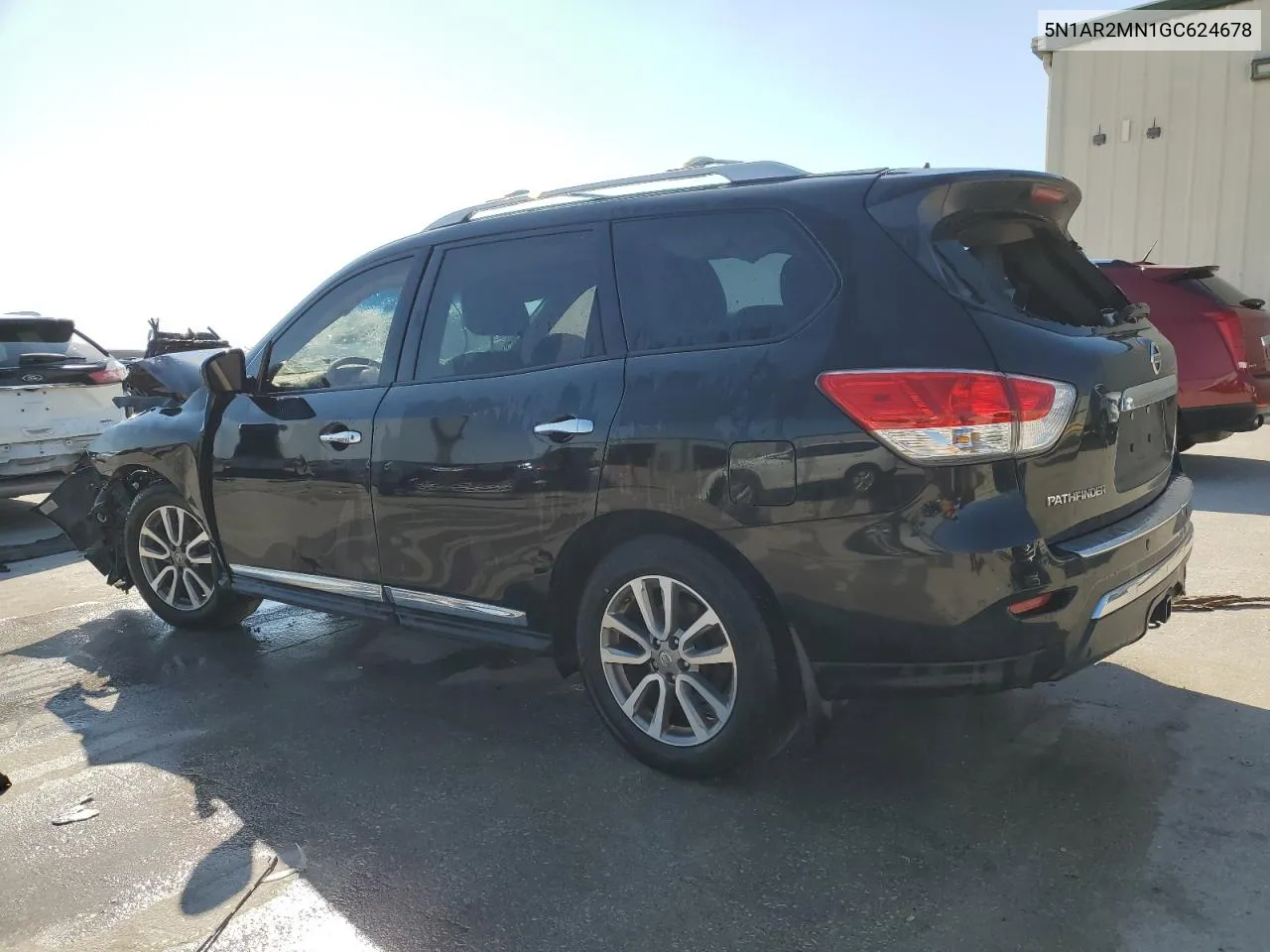 2016 Nissan Pathfinder S VIN: 5N1AR2MN1GC624678 Lot: 78895734