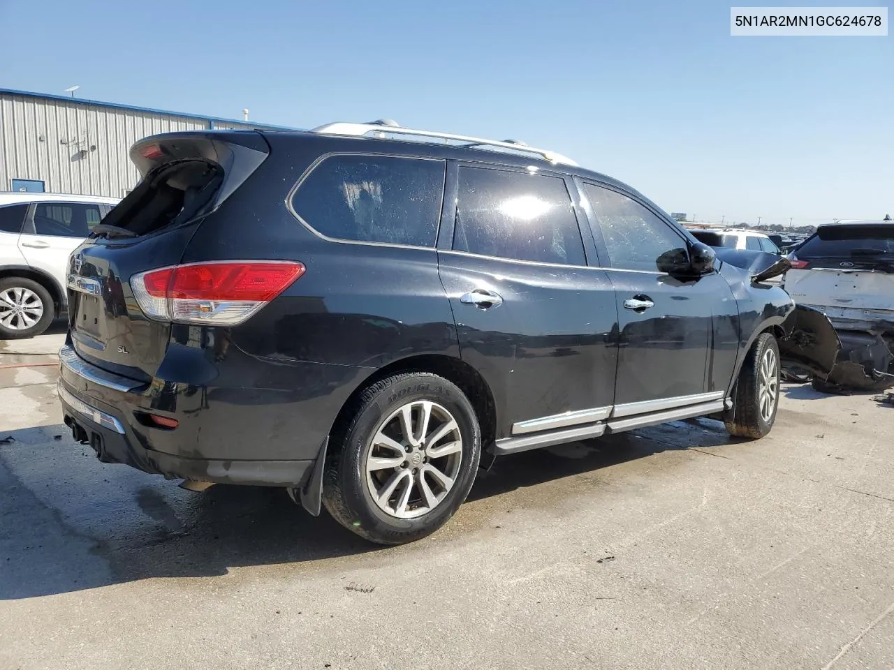 2016 Nissan Pathfinder S VIN: 5N1AR2MN1GC624678 Lot: 78895734