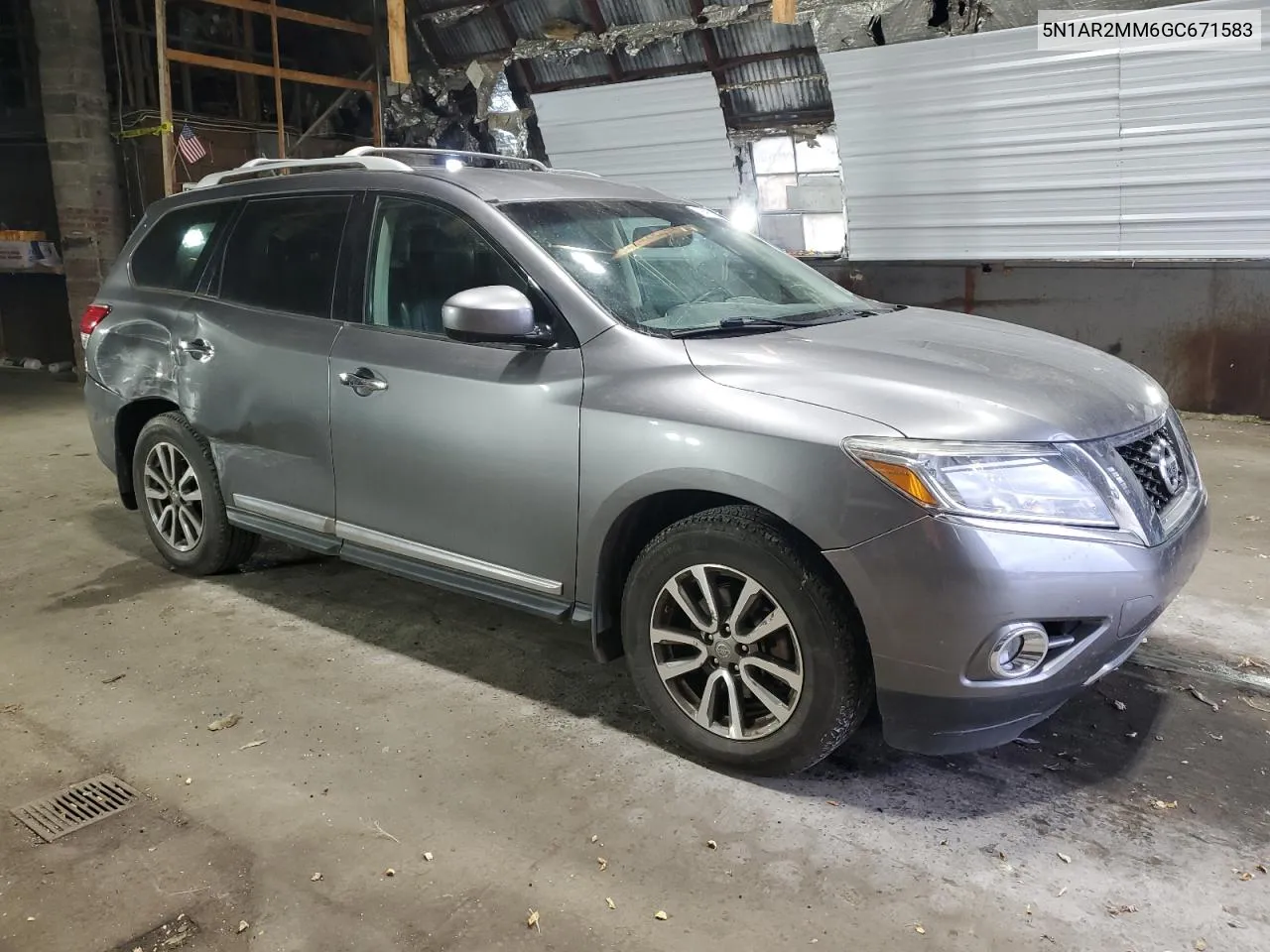 2016 Nissan Pathfinder S VIN: 5N1AR2MM6GC671583 Lot: 79491134