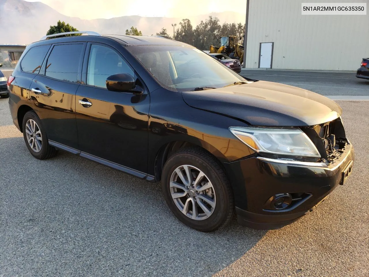 2016 Nissan Pathfinder S VIN: 5N1AR2MM1GC635350 Lot: 79656464