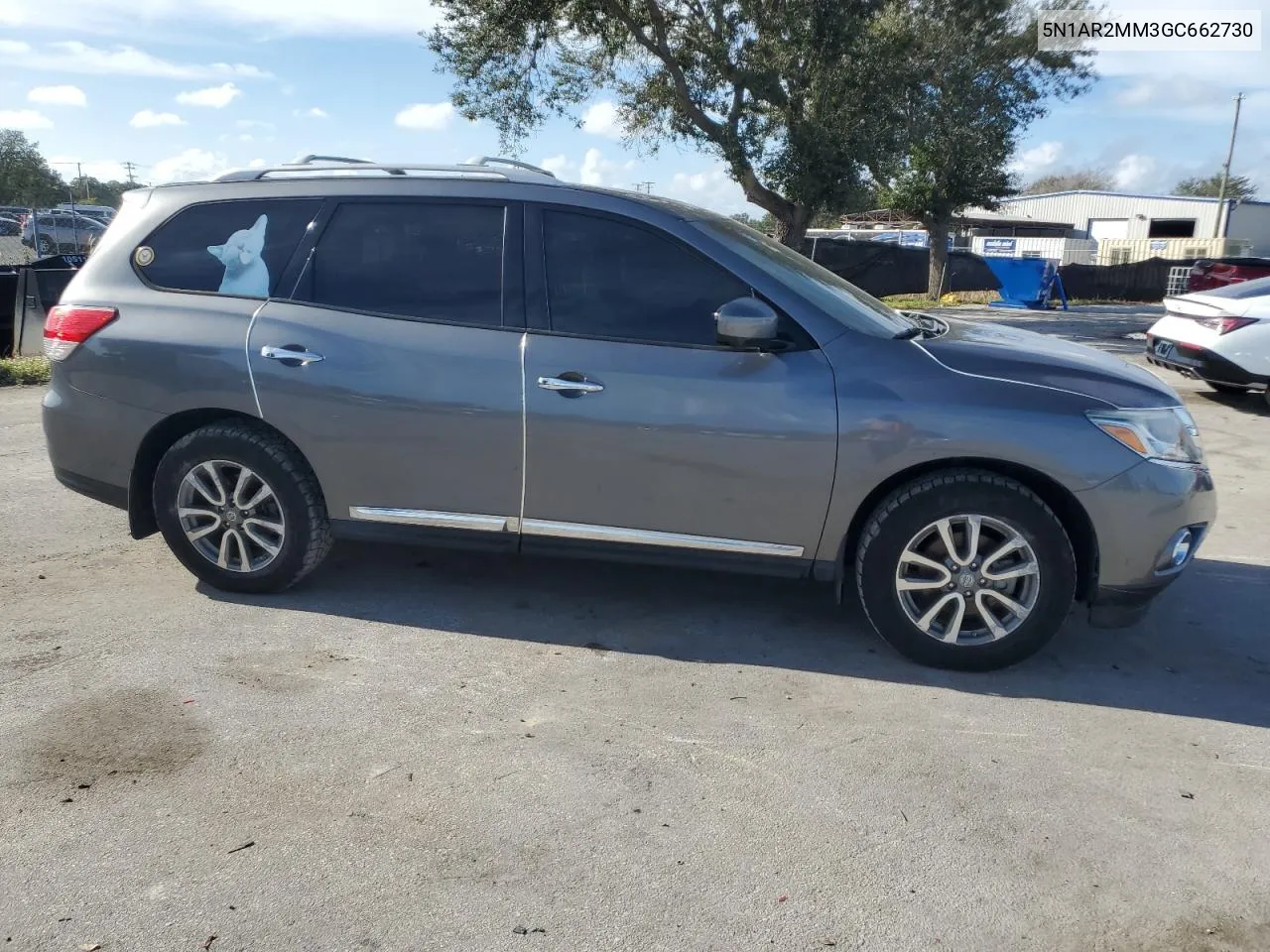 2016 Nissan Pathfinder S VIN: 5N1AR2MM3GC662730 Lot: 80020924