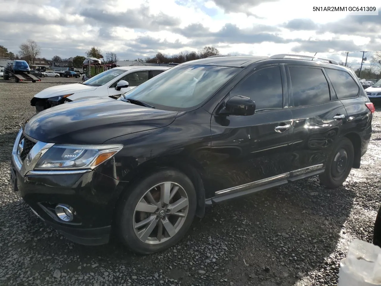 2016 Nissan Pathfinder S VIN: 5N1AR2MM1GC641309 Lot: 80151424