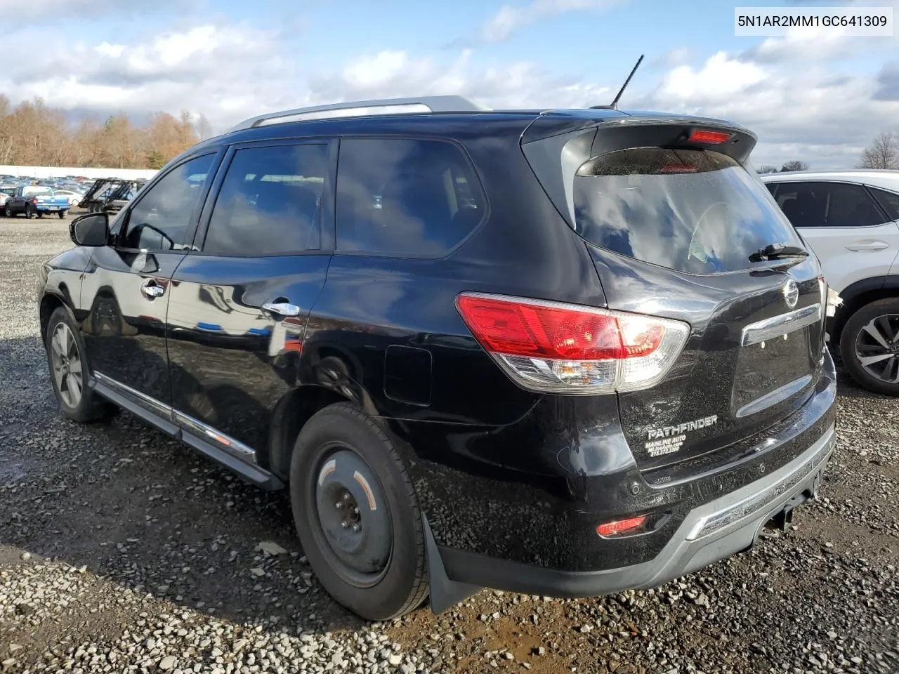 2016 Nissan Pathfinder S VIN: 5N1AR2MM1GC641309 Lot: 80151424