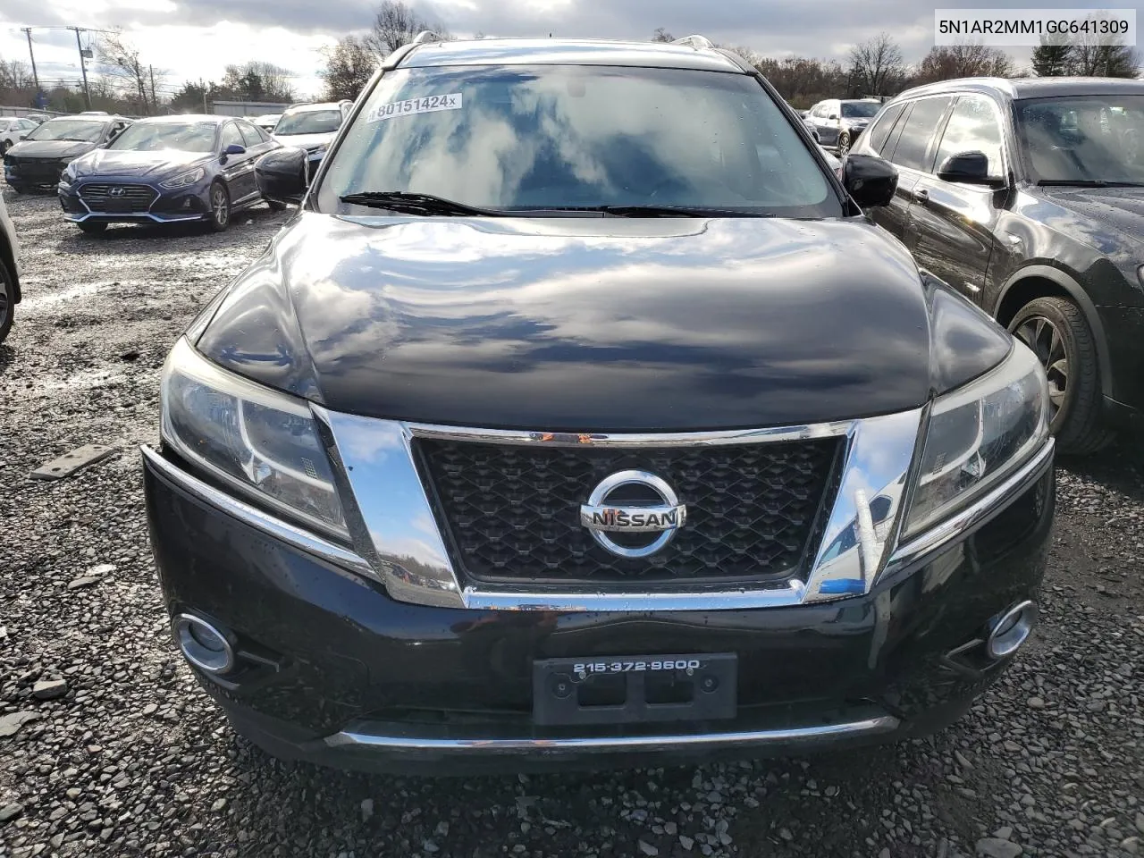 2016 Nissan Pathfinder S VIN: 5N1AR2MM1GC641309 Lot: 80151424