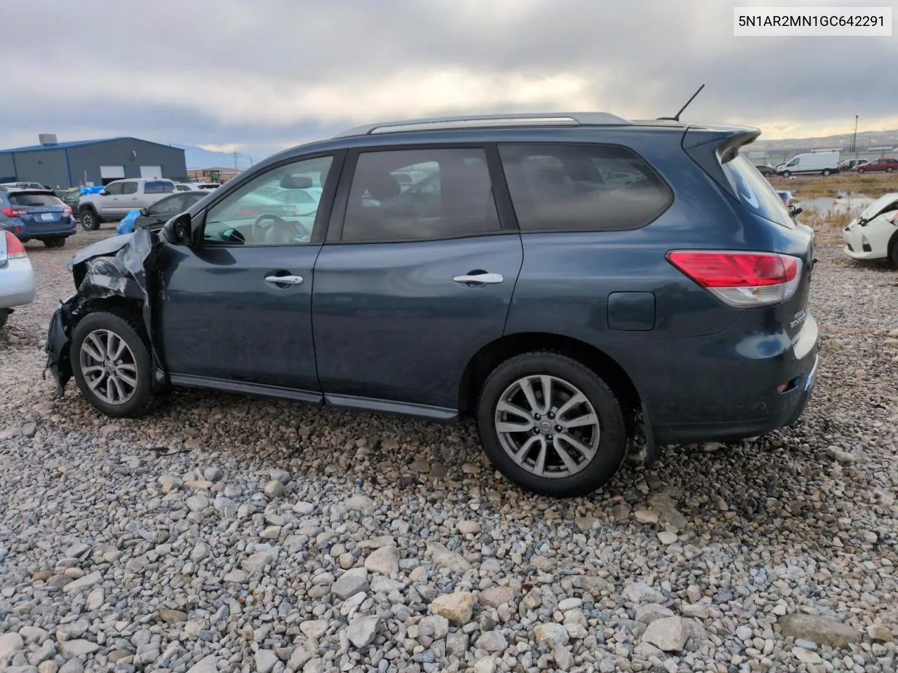 2016 Nissan Pathfinder S VIN: 5N1AR2MN1GC642291 Lot: 80237674